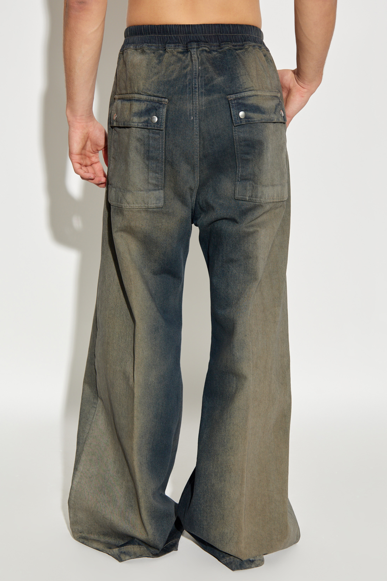 Grey 'Wide' jeans Rick Owens - Vitkac GB